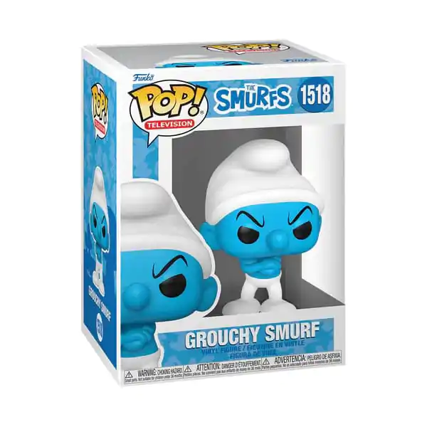 Die Schlümpfe Funko POP! TV Vinyl Figur Grouchy Smurf 9 cm termékfotó