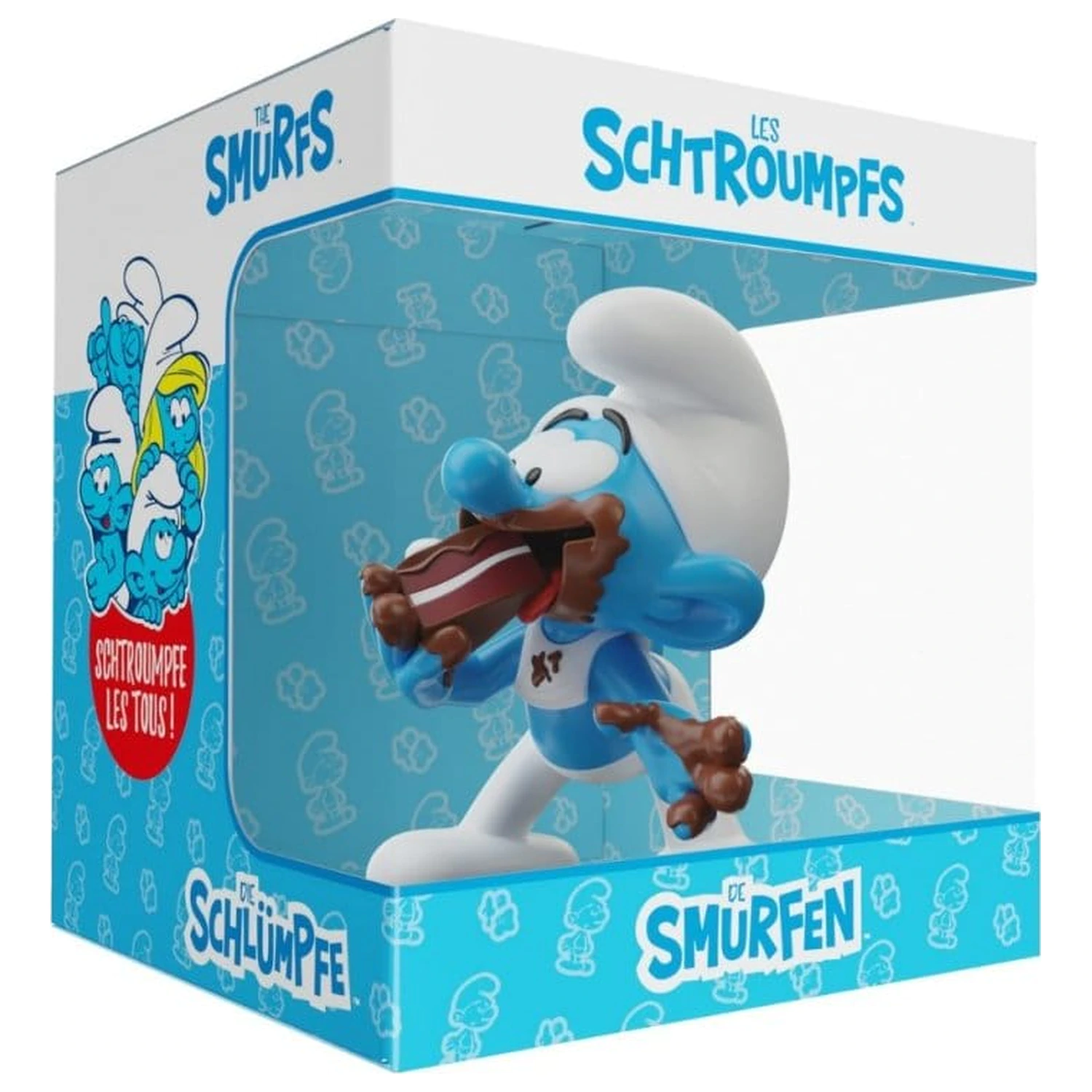 The Smurfs Statue Greedy Smurf 10 cm Produktfoto