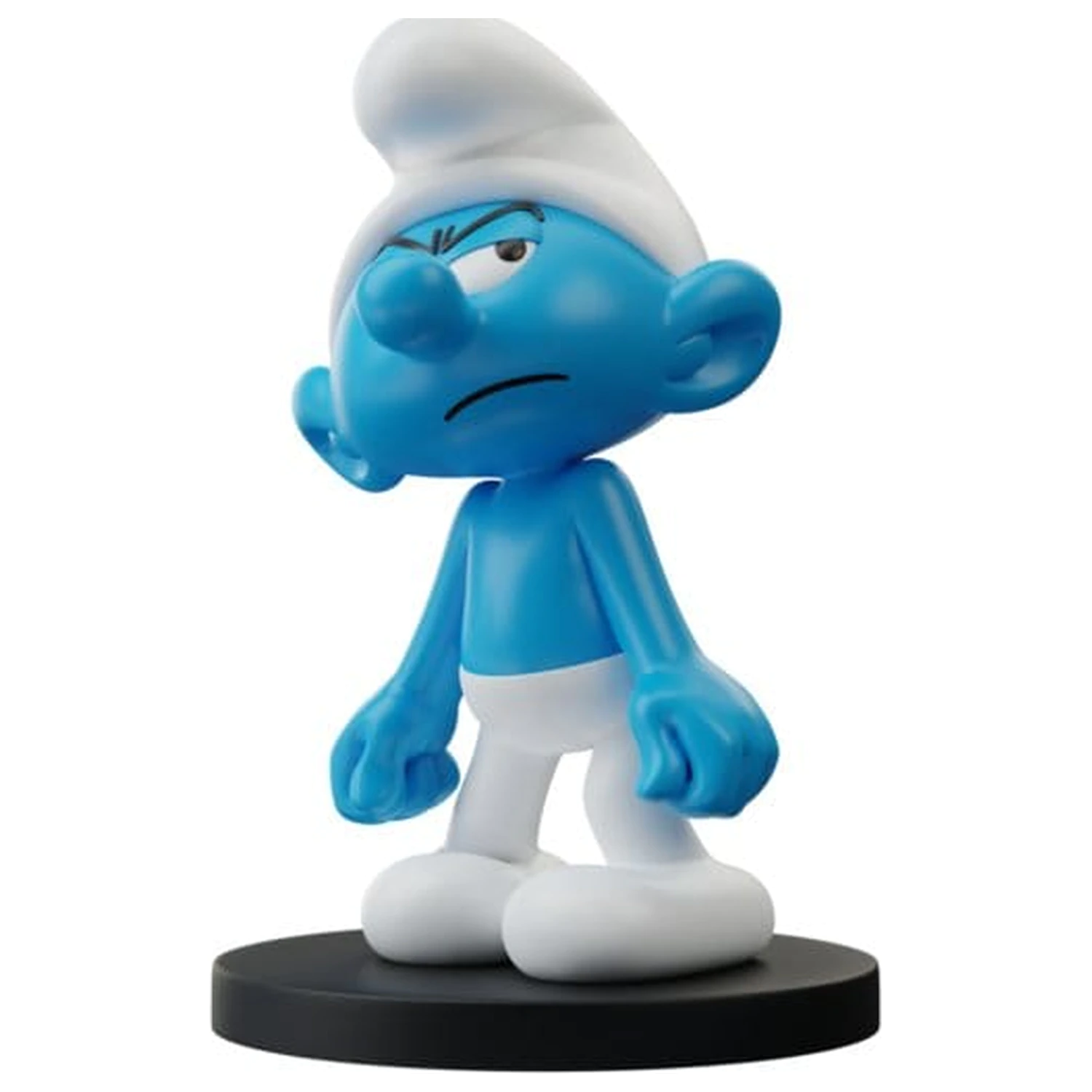 The Smurfs Statue Grouchy Smurf 11 cm Produktfoto