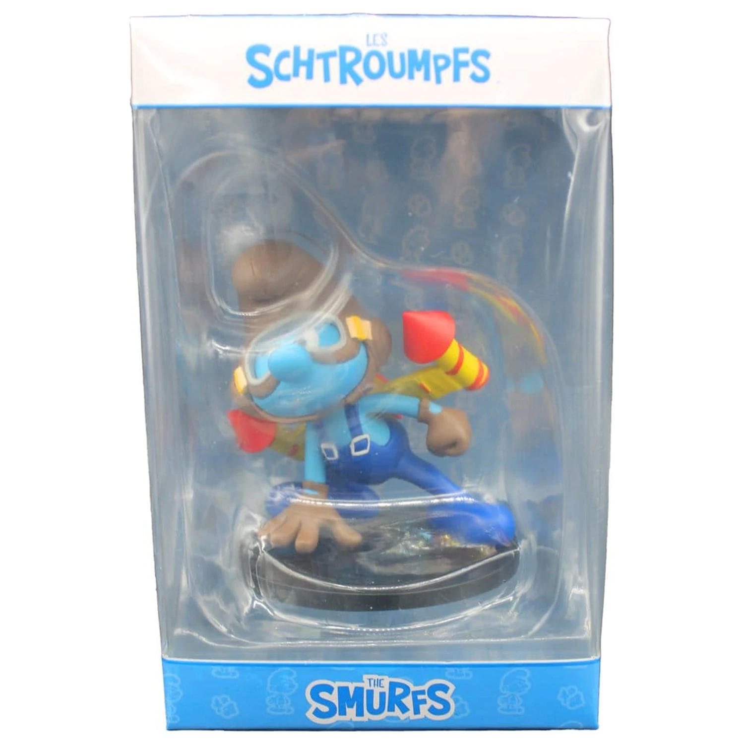 The Smurfs Statue Jetpack Smurf 10 cm Produktfoto