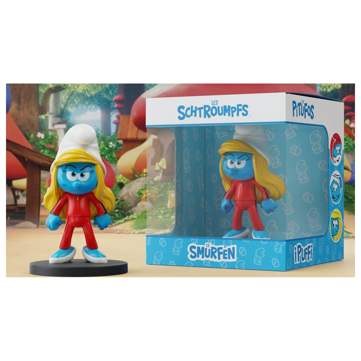 The Smurfs Statue Kung Fu Smurfette 12 cm Produktfoto