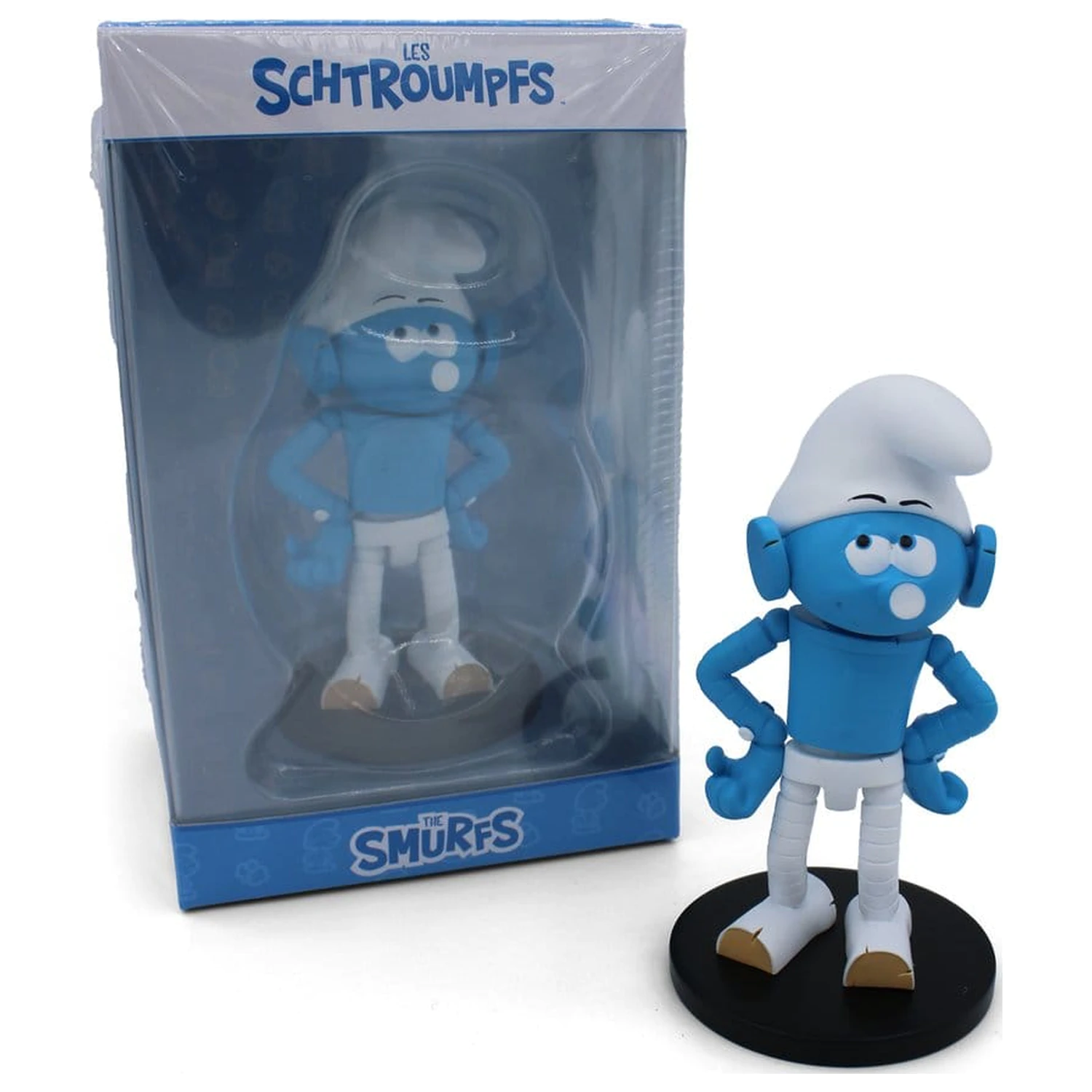 The Smurfs Statue Robot Smurf 11 cm Produktfoto