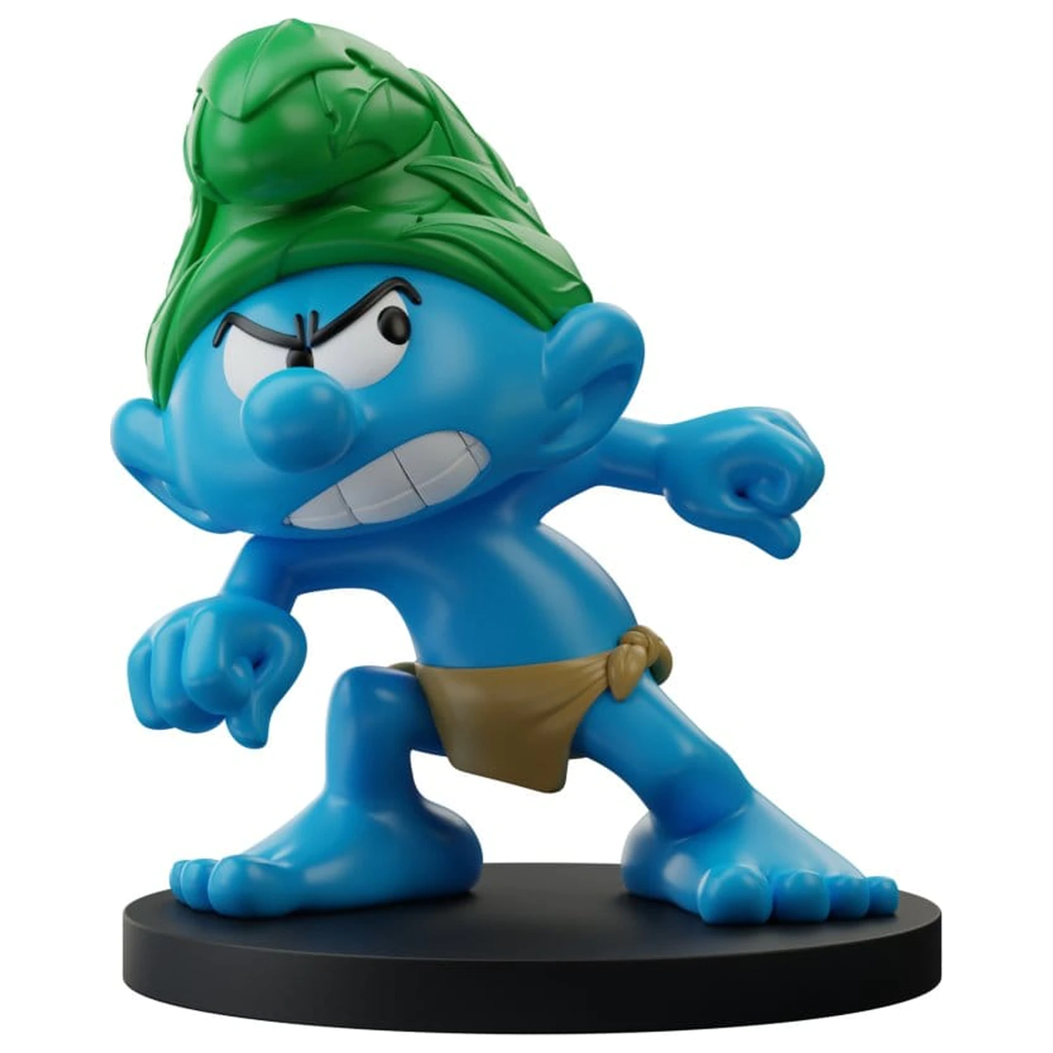 The Smurfs Statue Wild Smurf 10 cm Produktfoto