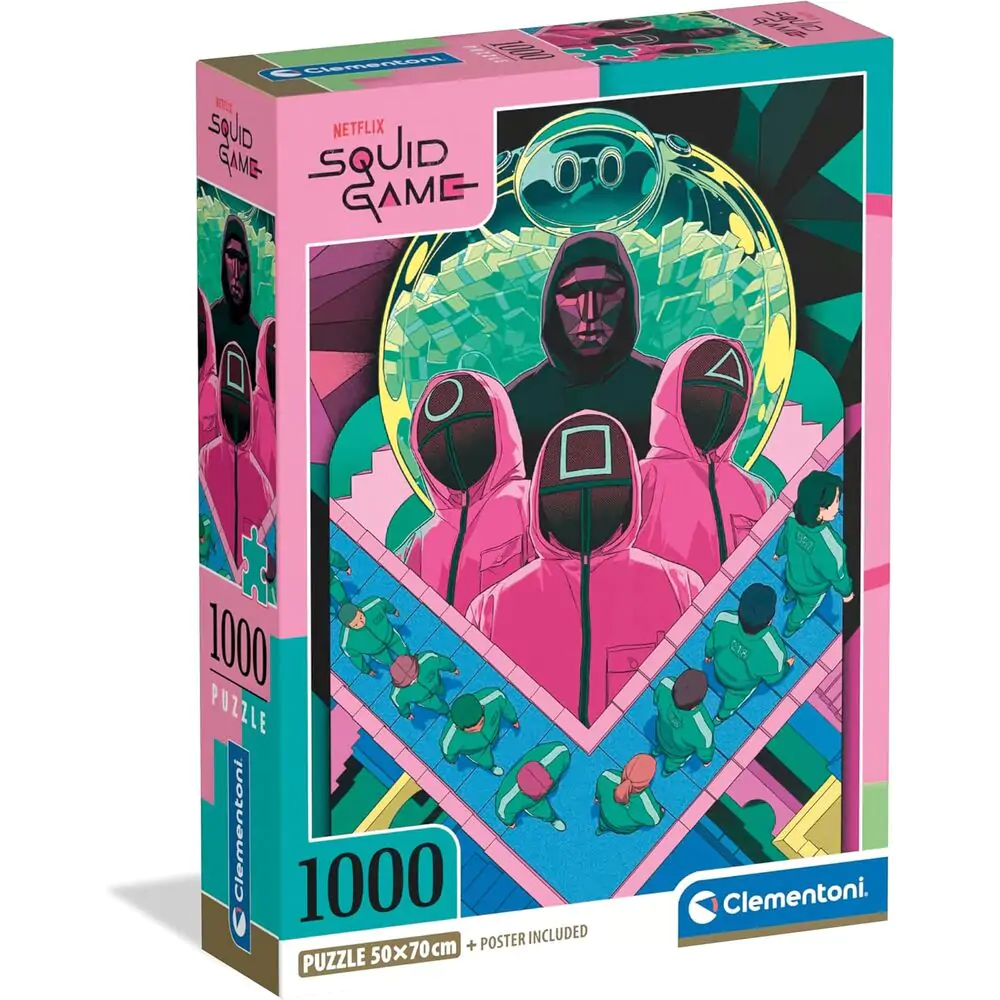 The Squid Game 2 Puzzle 1000St Produktfoto
