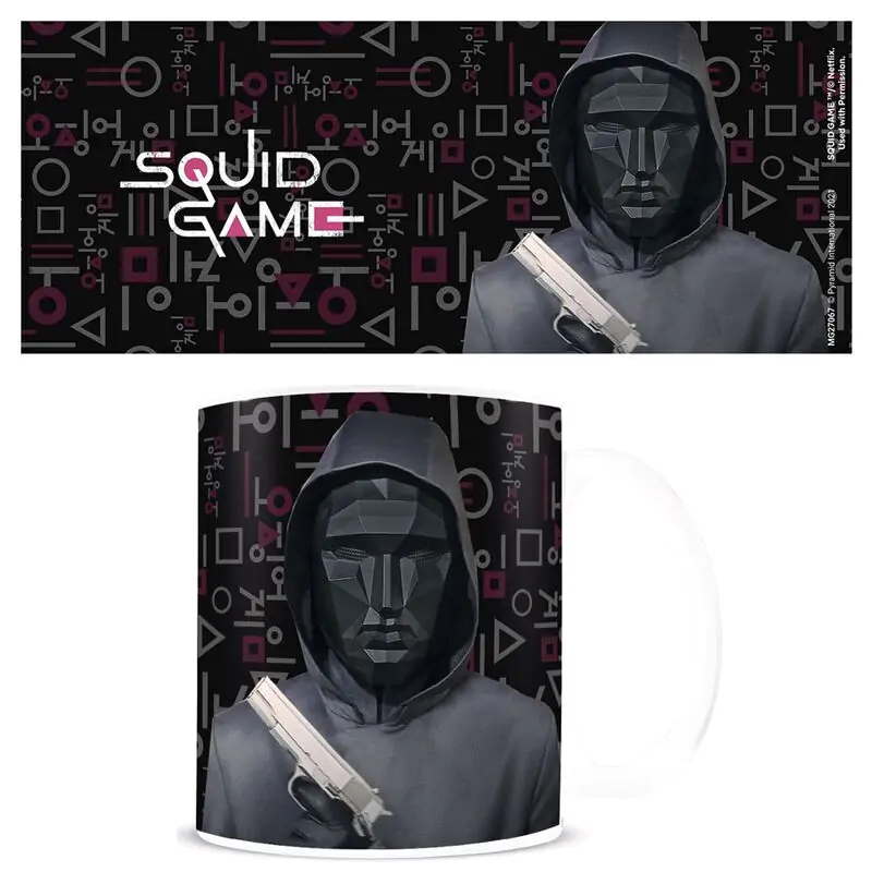 The Squid Game Black Mask Tasse 315ml Produktfoto