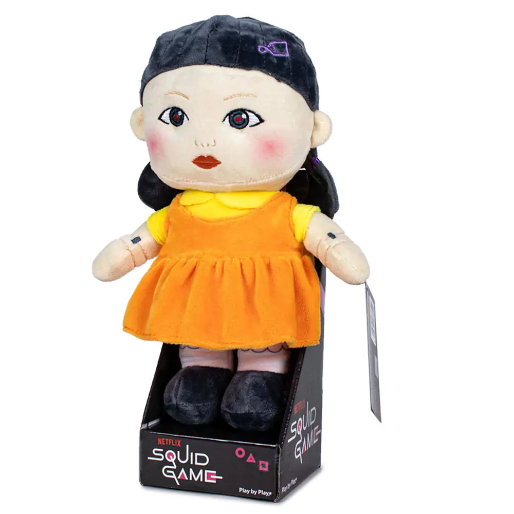 The Squid Game doll Plüschfigur 28cm Produktfoto