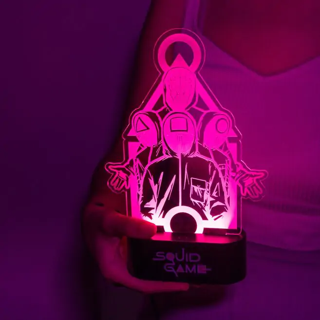 The Squid Game LED-Lampe Produktfoto