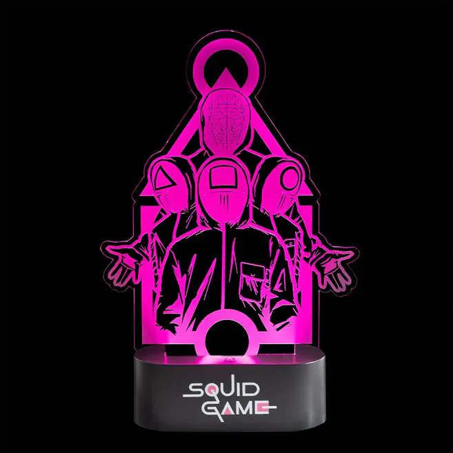 The Squid Game LED-Lampe Produktfoto