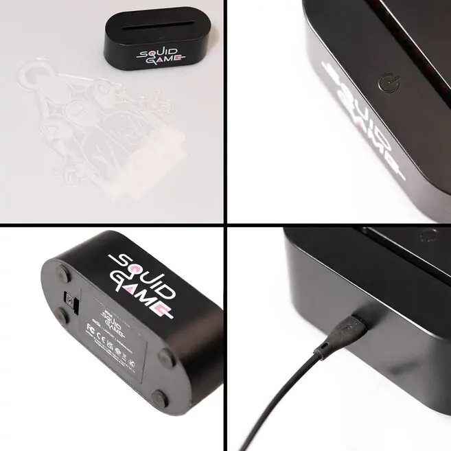 The Squid Game LED-Lampe Produktfoto