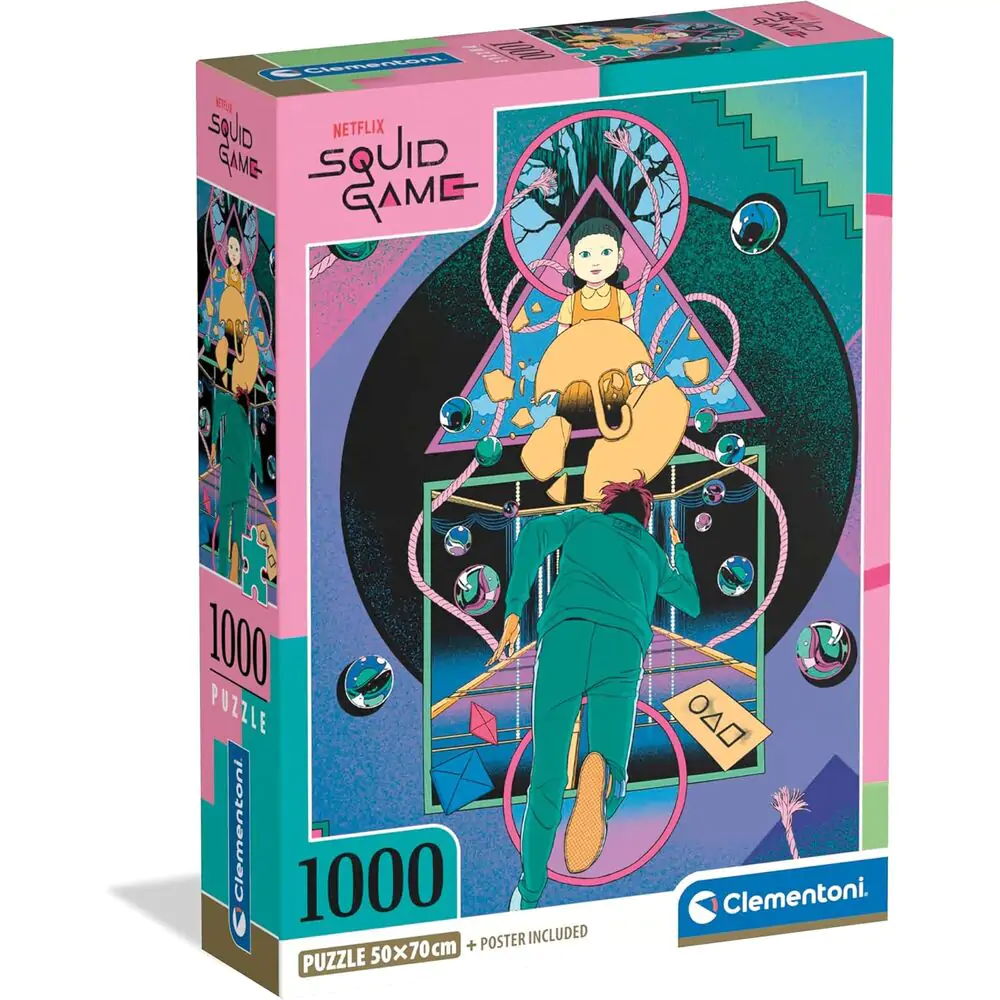 The Squid Game Puzzle 1000St Produktfoto