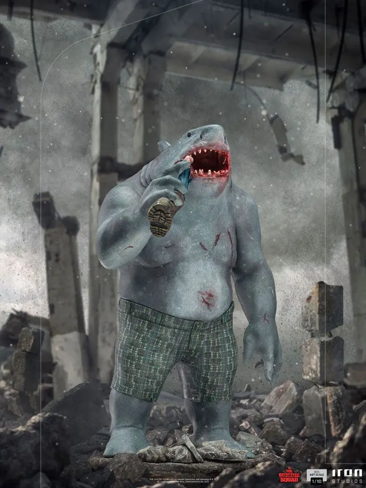 The Suicide Squad BDS Art Scale Statue 1/10 King Shark 23 cm Produktfoto