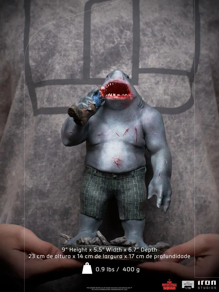 The Suicide Squad BDS Art Scale Statue 1/10 King Shark 23 cm Produktfoto