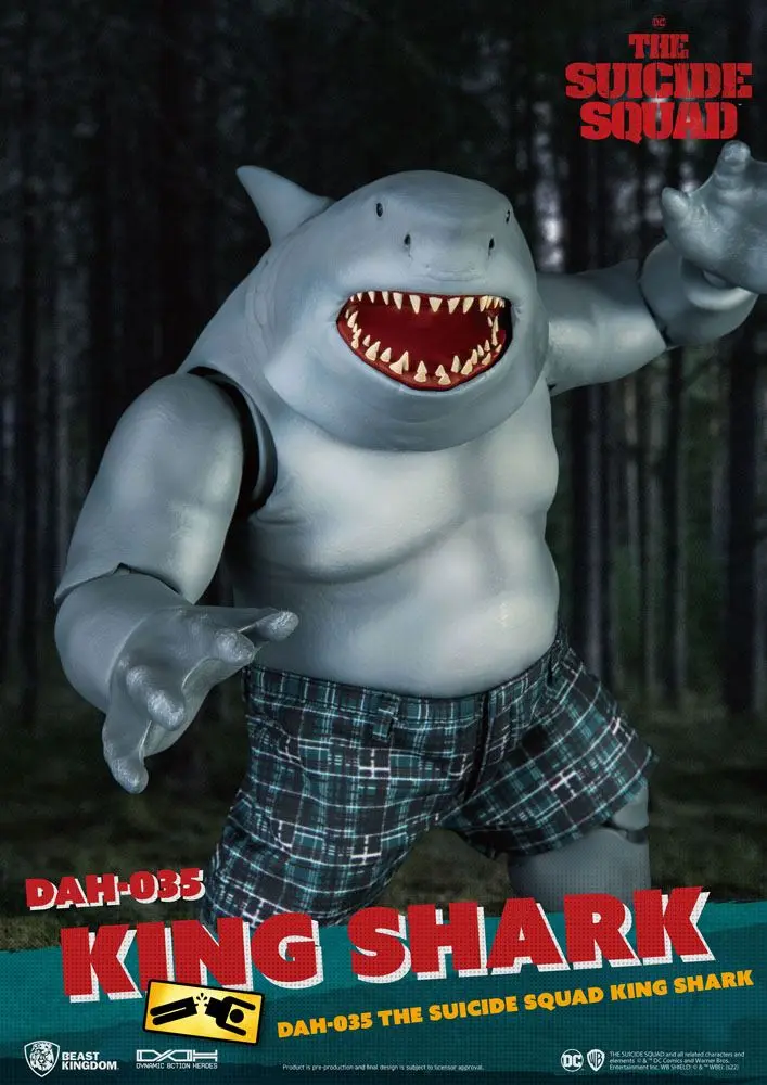 The Suicide Squad Dynamic 8ction Heroes Actionfigur 1/9 King Shark 21 cm Produktfoto
