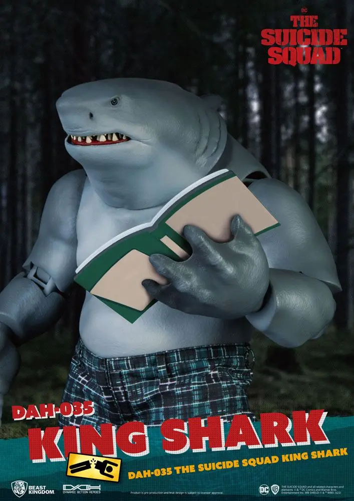 The Suicide Squad Dynamic 8ction Heroes Actionfigur 1/9 King Shark 21 cm Produktfoto
