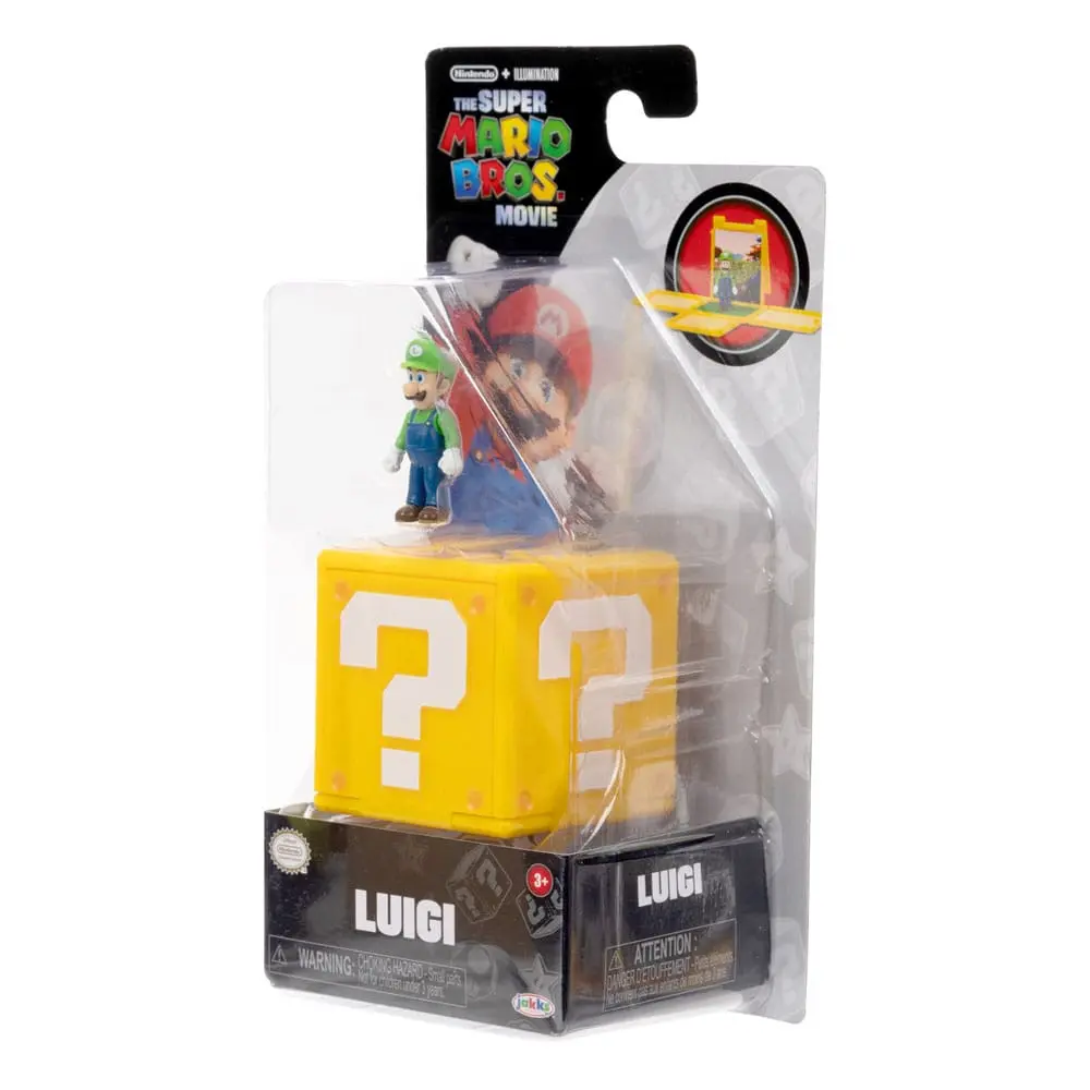 Der Super Mario Bros. Film Minifigur Luigi 3 cm Produktfoto