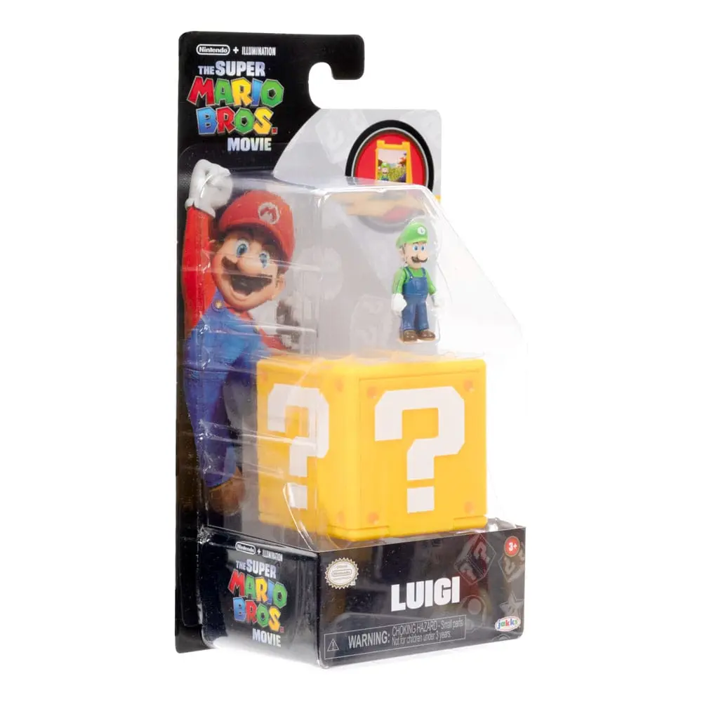 Der Super Mario Bros. Film Minifigur Luigi 3 cm Produktfoto