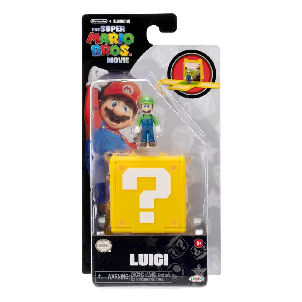 Der Super Mario Bros. Film Minifigur Luigi 3 cm Produktfoto