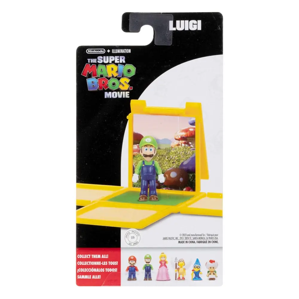 Der Super Mario Bros. Film Minifigur Luigi 3 cm Produktfoto