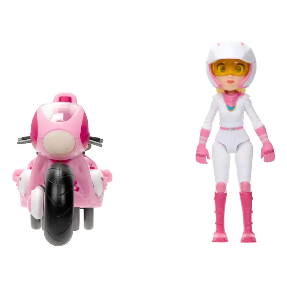 Der Super Mario Bros. Film Actionfigur Peach with Racer 13 cm Produktfoto