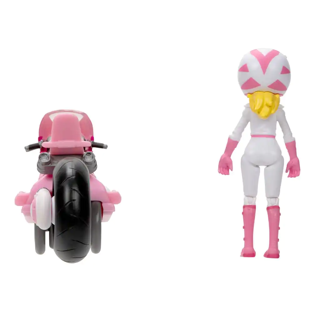 Der Super Mario Bros. Film Actionfigur Peach with Racer 13 cm Produktfoto