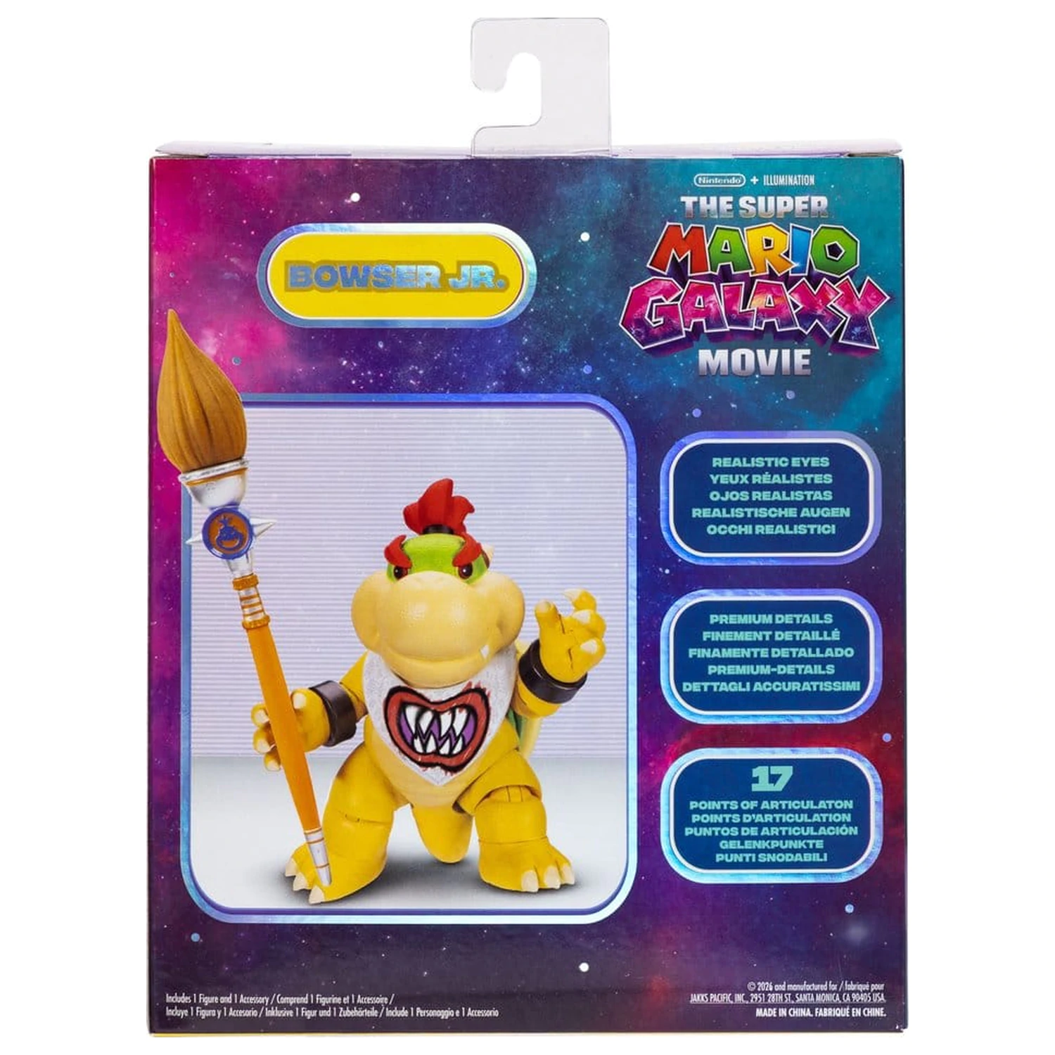 The Super Mario Galaxy Movie Actionfigur Bowser Jr. 13 cm Produktfoto