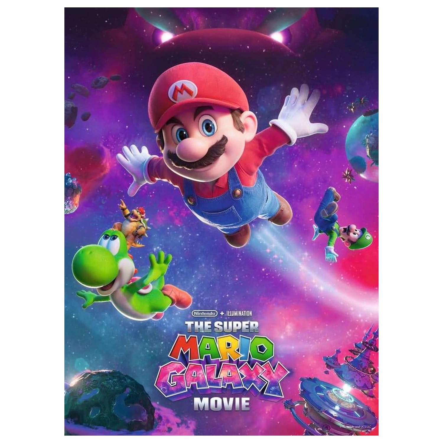Das Super Mario Galaxy Movie Kinderpuzzle (300 Teile XXL) Produktfoto