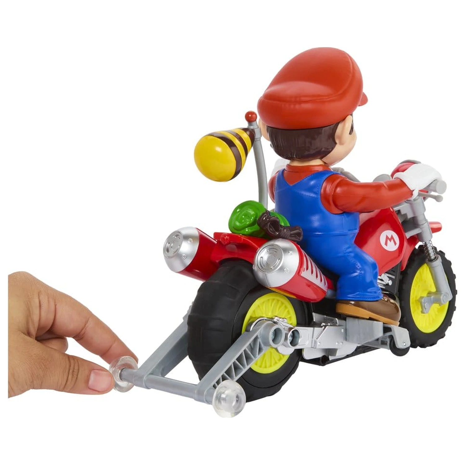 The Super Mario Galaxy Movie Hot Wheels RC Fahrzeug Mario Wheelie Motocross Produktfoto