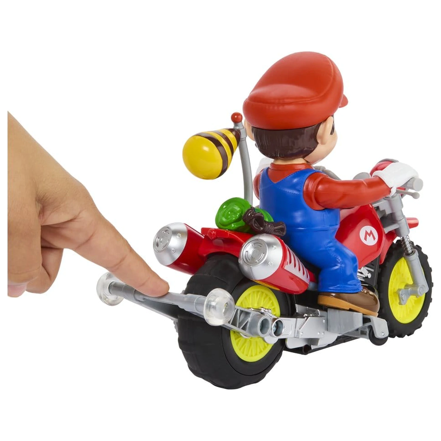 The Super Mario Galaxy Movie Hot Wheels RC Fahrzeug Mario Wheelie Motocross Produktfoto