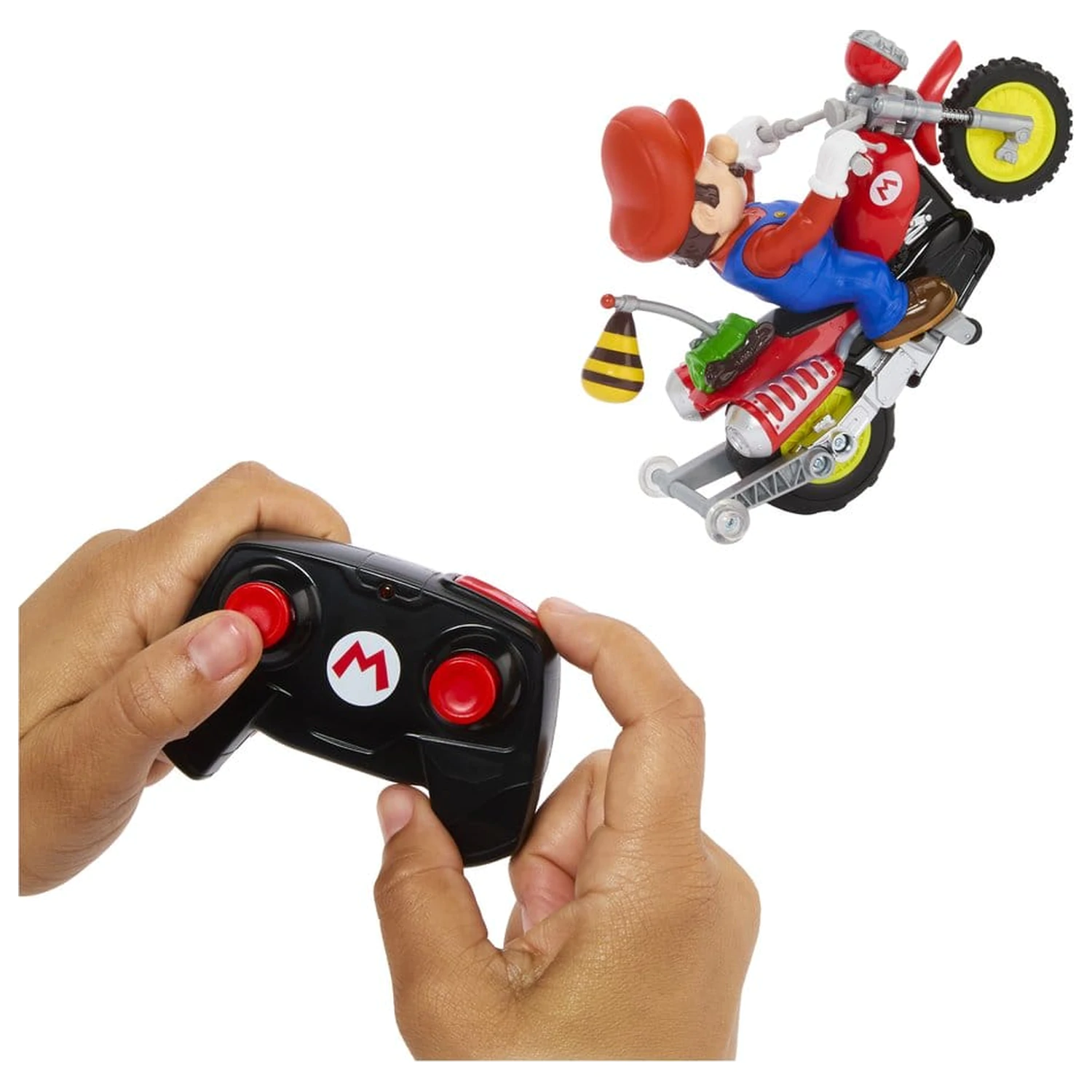 The Super Mario Galaxy Movie Hot Wheels RC Fahrzeug Mario Wheelie Motocross Produktfoto