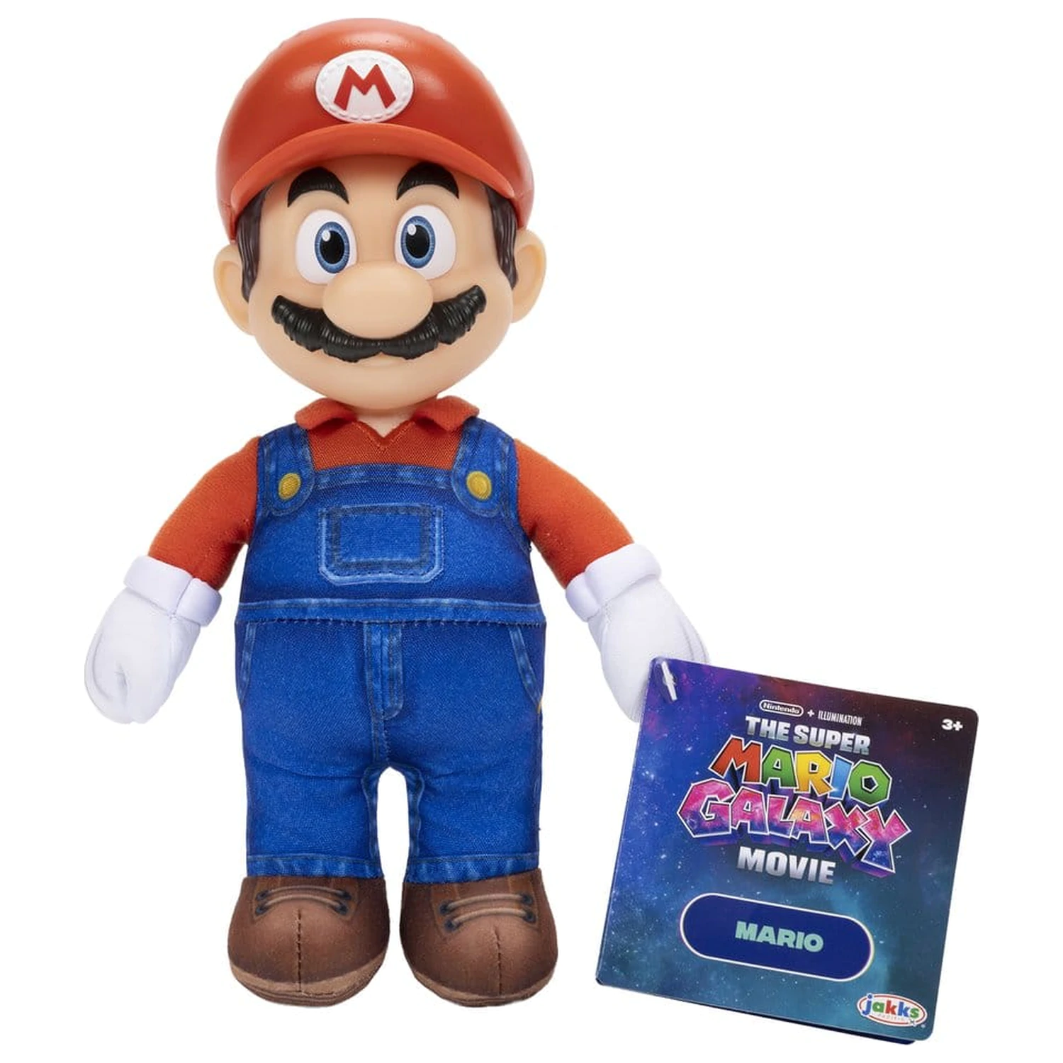 The Super Mario Galaxy The Movie Plüschfigur Mario 22 cm Produktfoto