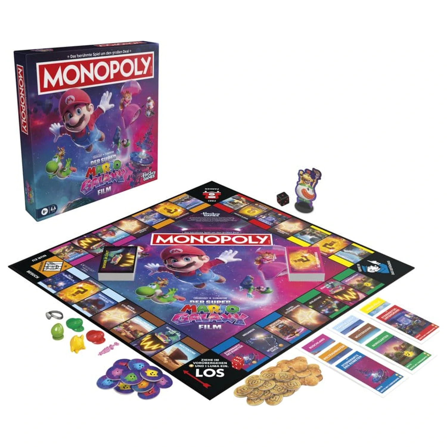 The Super Mario Galaxy Movie Monopoly Brettspiel *deutsche Version* Produktfoto