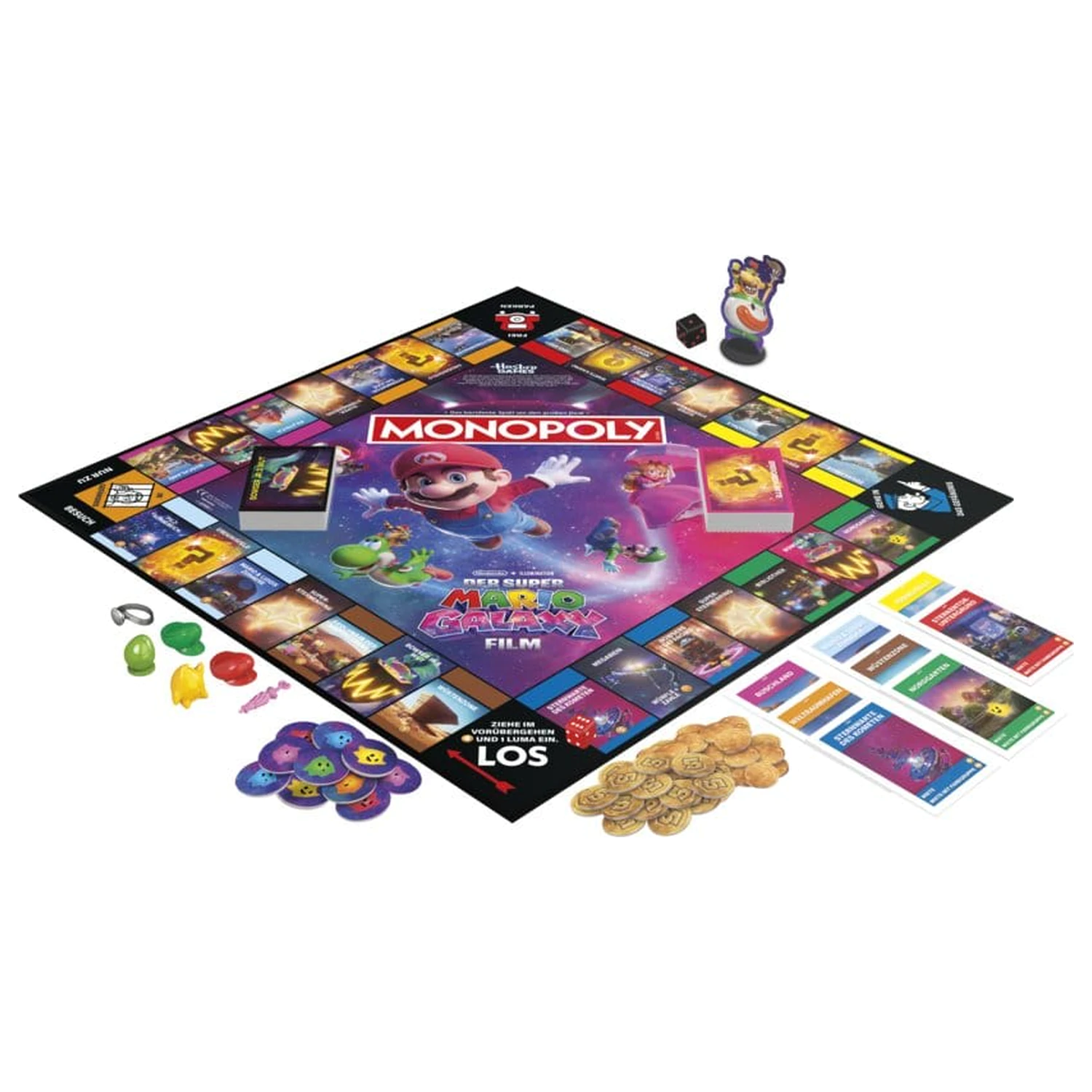 The Super Mario Galaxy Movie Monopoly Brettspiel *deutsche Version* Produktfoto