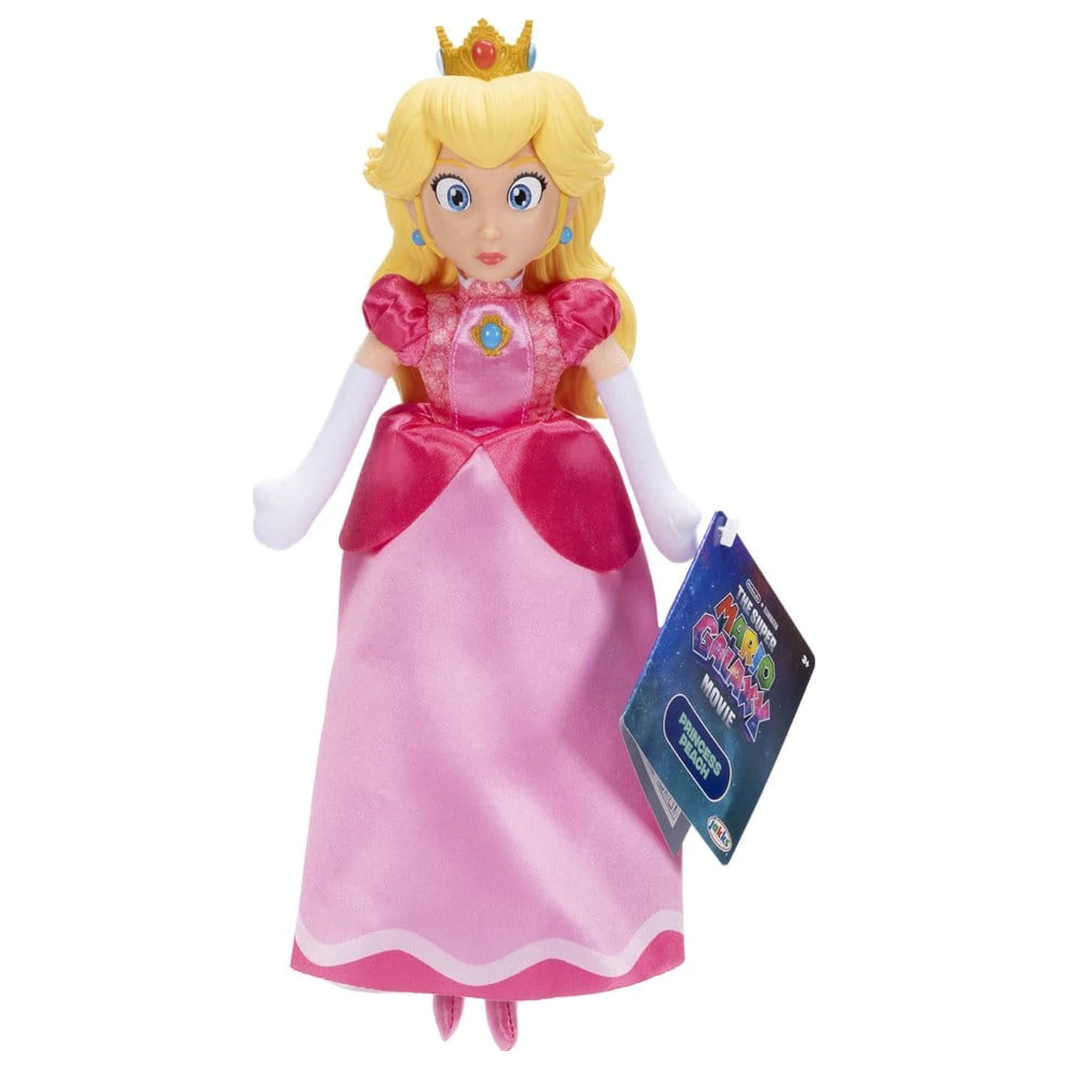 The Super Mario Galaxy Movie Plüschfigur Princess Peach 25 cm Produktfoto