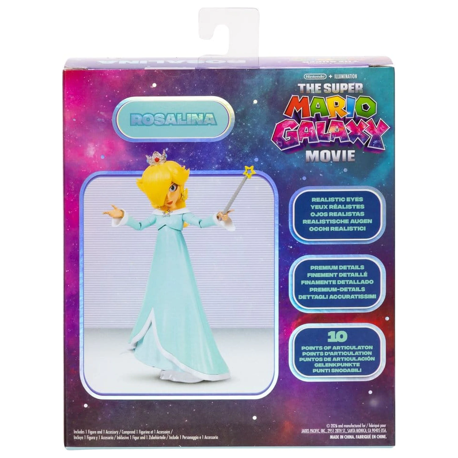 The Super Mario Galaxy Movie Actionfigur Rosalina 13 cm Produktfoto