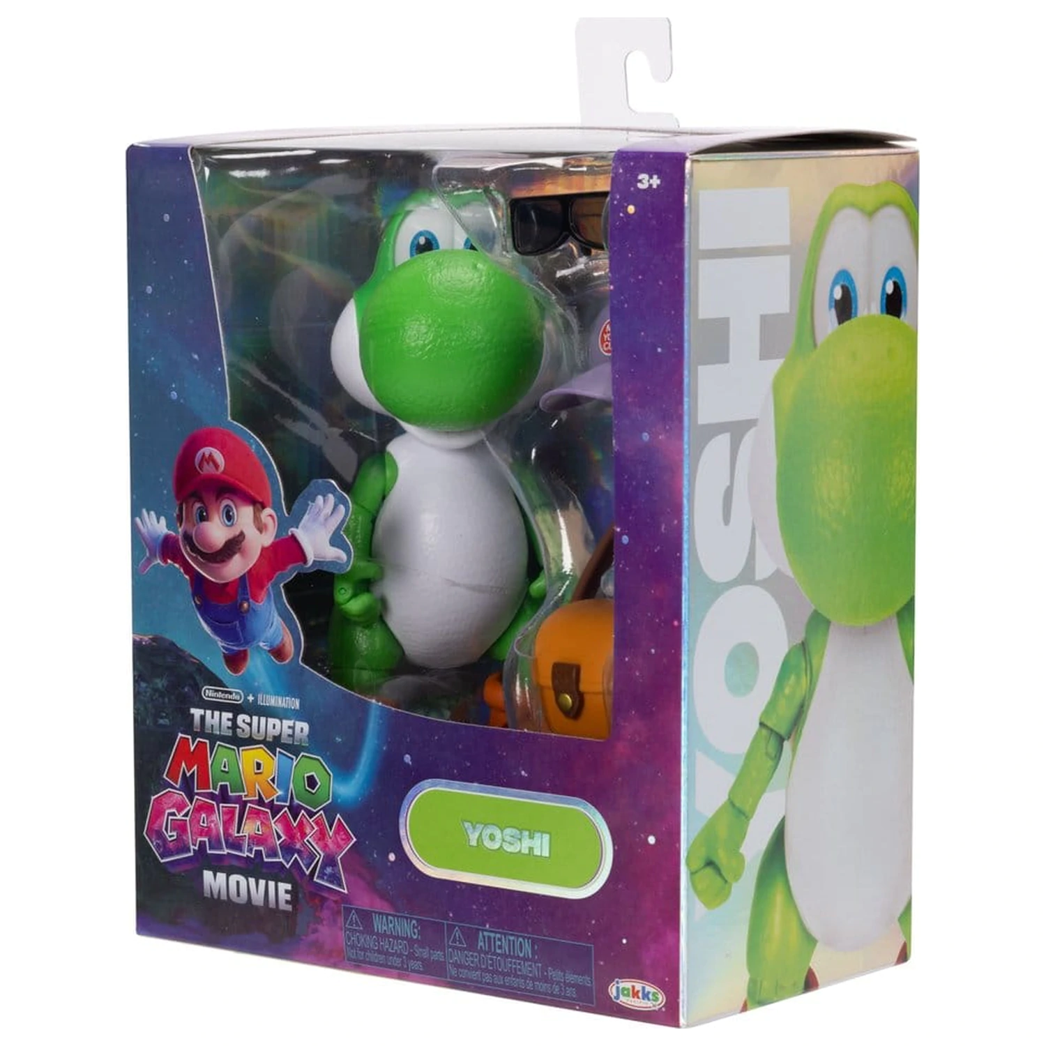 The Super Mario Galaxy Movie Actionfigur Yoshi 13 cm Produktfoto