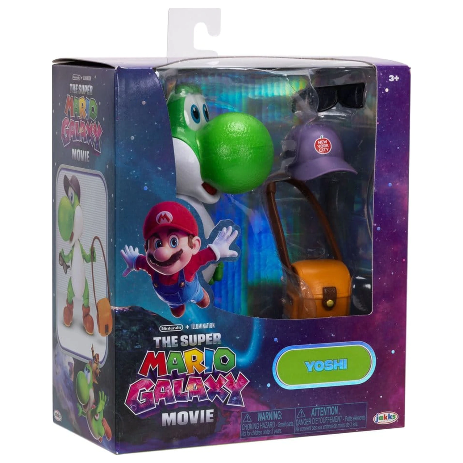 The Super Mario Galaxy Movie Actionfigur Yoshi 13 cm Produktfoto