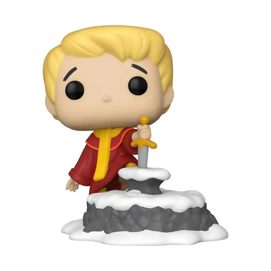 The Sword in the Stone POP! & Buddy Vinyl Figur Arthur Pulling Excalibur Exclusive 9 cm termékfotó