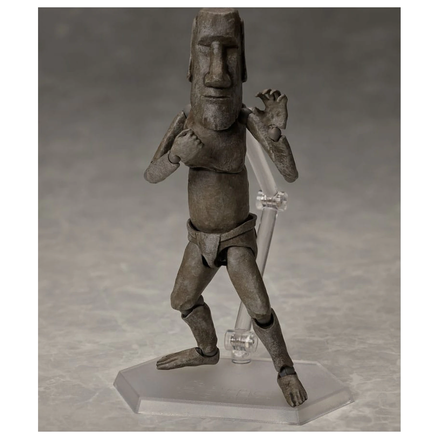 The Table Museum Figma Action Figur Moai 14 cm Produktfoto