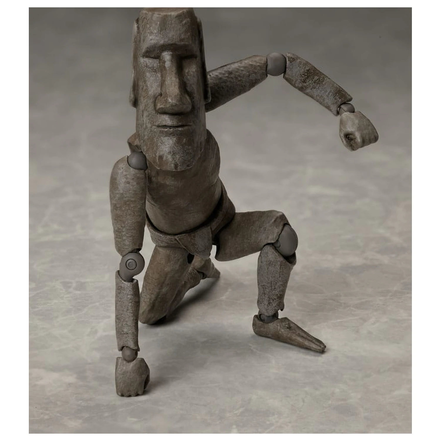 The Table Museum Figma Action Figur Moai 14 cm Produktfoto