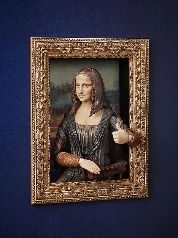 The Table Museum Figma Actionfigur Mona Lisa by Leonardo da Vinci 14 cm Produktfoto