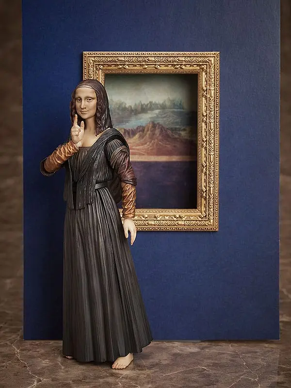 The Table Museum Figma Actionfigur Mona Lisa by Leonardo da Vinci 14 cm Produktfoto