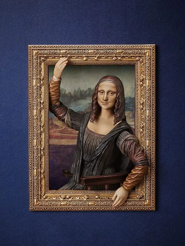 The Table Museum Figma Actionfigur Mona Lisa by Leonardo da Vinci 14 cm Produktfoto