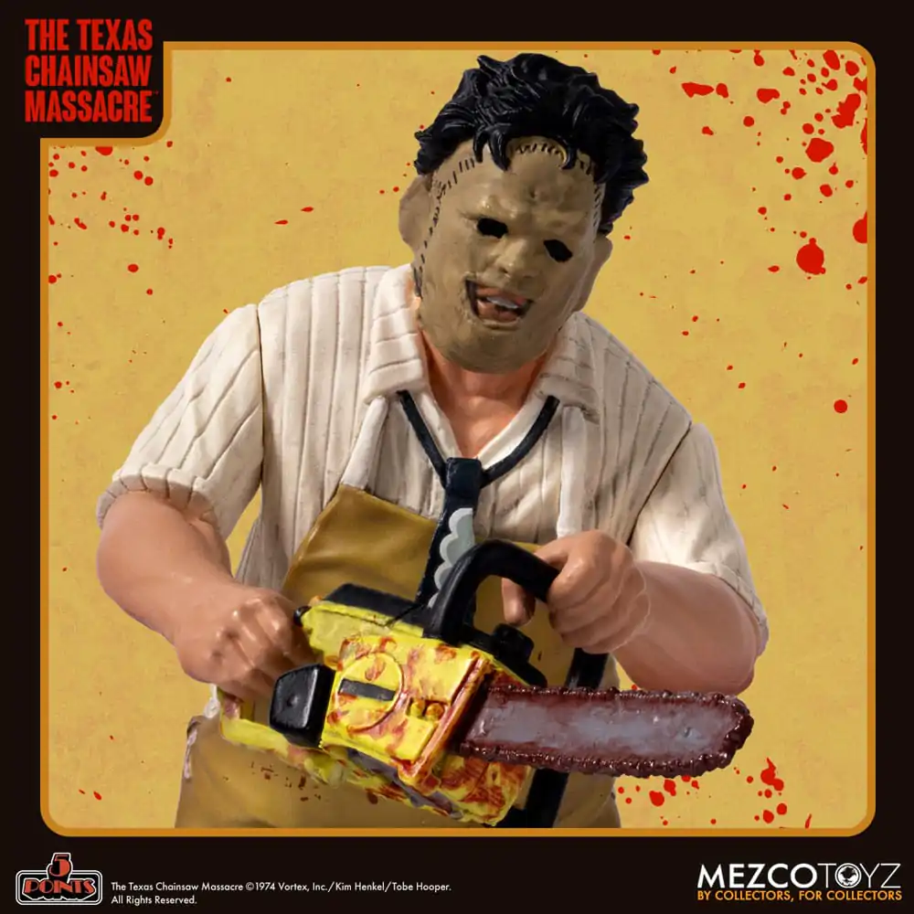 The Texas Chain Saw Massacre (1974) 5 Points Action Figur Leatherface 10 cm Produktfoto