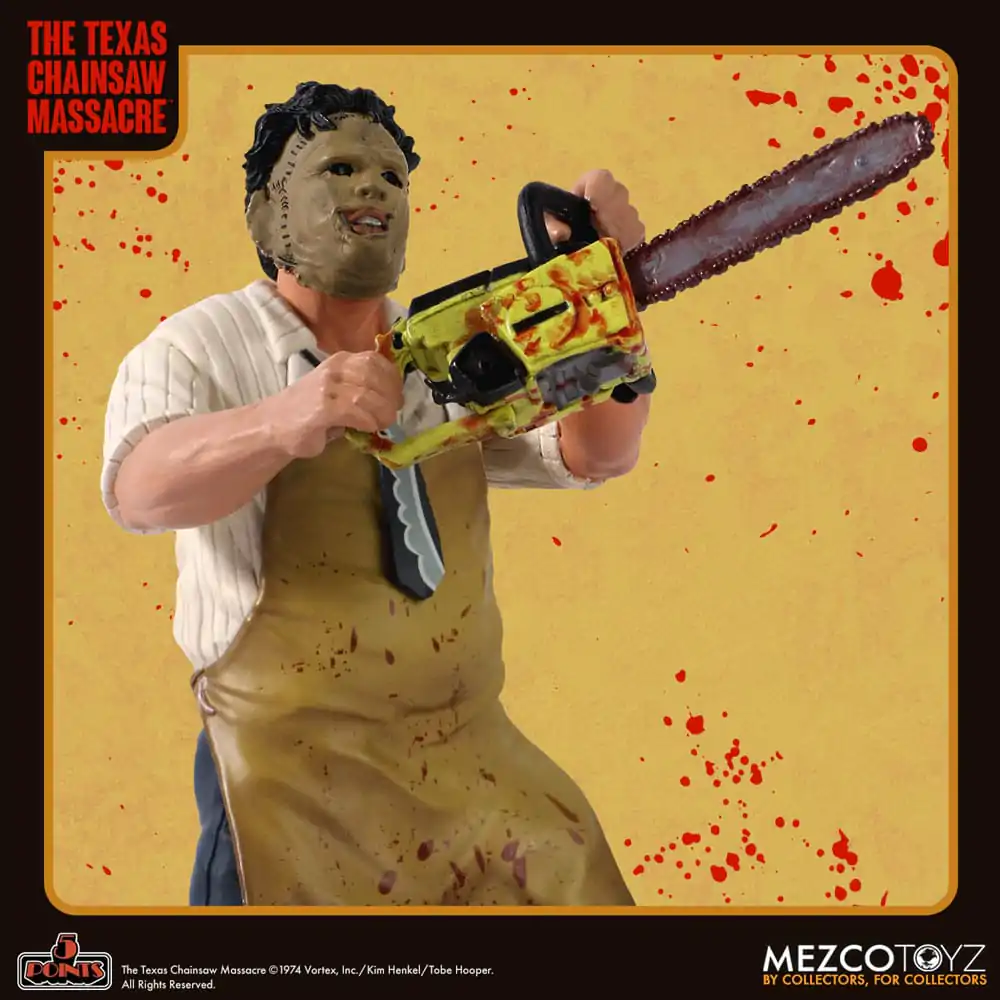 The Texas Chain Saw Massacre (1974) 5 Points Action Figur Leatherface 10 cm Produktfoto