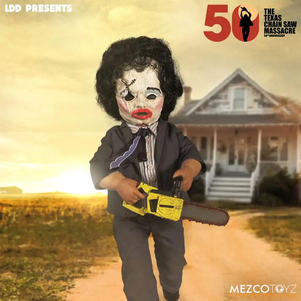 The Texas Chainsaw Massacre (1974) Living Dead Dolls Puppe Leatherface Deluxe Edition 27 cm termékfotó