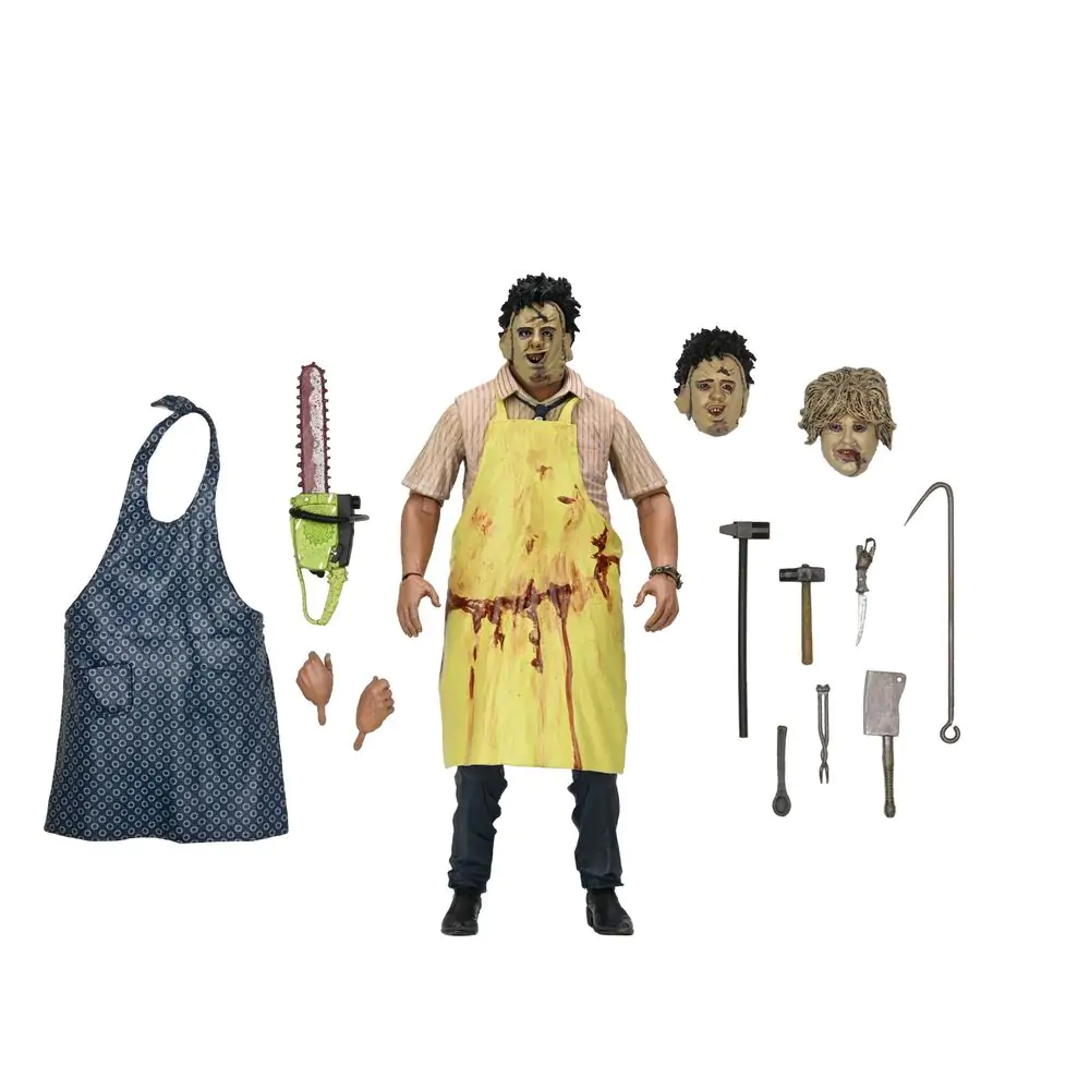 The Texas Chainsaw Massacre 50th Anniversary Leatherface Figur 18cm Produktfoto