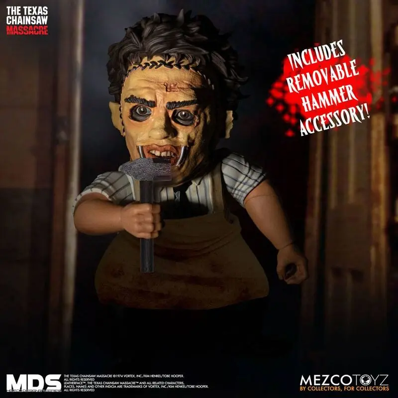 Texas Chainsaw Massacre MDS Actionfigur Leatherface 15 cm termékfotó