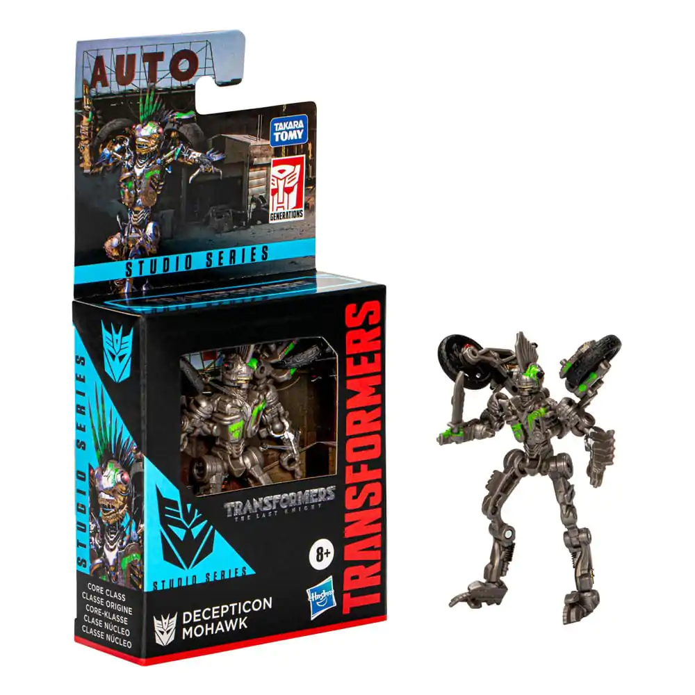 The Transformers 5: The Last Knight Studio Series Core Class Actionfigur Decepticon Mohawk 9 cm Produktfoto