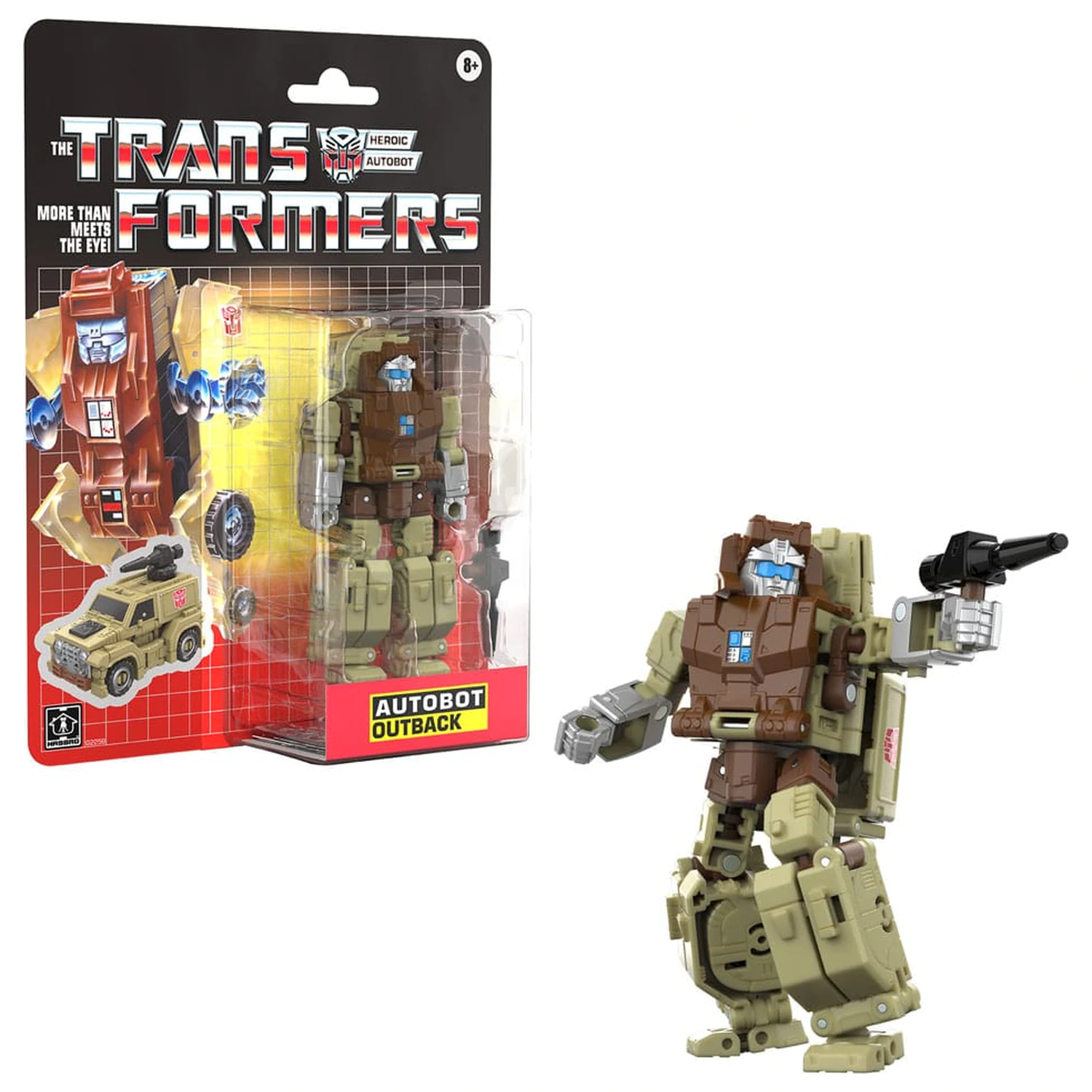 The Transformers Retro G1 Actionfigur Autobot Outback 13 cm Produktfoto
