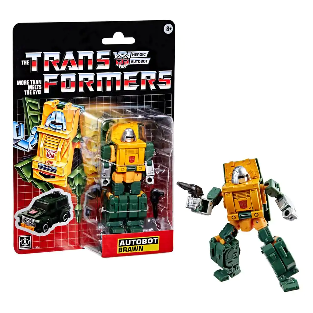 The Transformers Retro G1 Actionfigur Autobot Brawn 13 cm Produktfoto